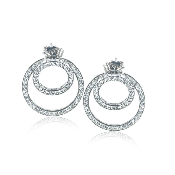 Circle Hoop style earrings